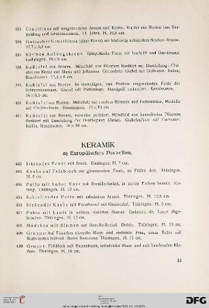 Keramik (Nr. 402-479)