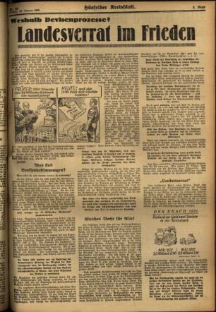 Dritte Ausgabe vom Freitag, den 28. Februar 1936.