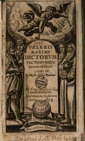 Valerii Maximi dictorum factorumque memorabilium Libri novem