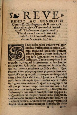 Praestantissima quaedam Miracula quae Bruxellis ... circa vener. Eucharistiam ... fiunt