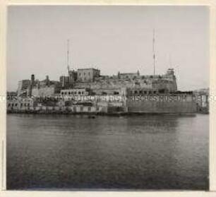Malta, Seefunkstation im Hafen von Valetta