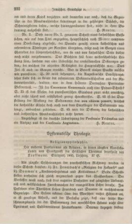 232-236 Systematische Theologie