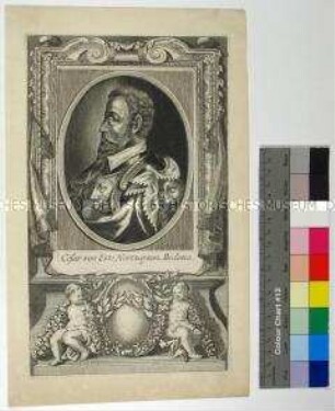 Porträt des Cesare d'Este Herzog von Modena und Reggio
