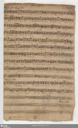 Litanies - Mus.3972-D-540 : T, Coro, orch; KV , B125