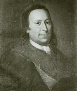 Zinzendorf, Nikolaus Ludwig Graf von : Stifter der Brüdergemeine Herrnhut, Gemälde in der Direktion des "Vogtshofs"
