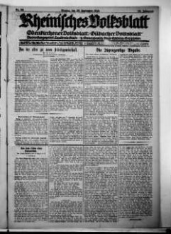 Rheinisches Volksblatt