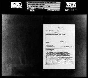 Porzellan-Sachen von dem verstorbenen Geheimen Kammerrat von Wichmannshausen