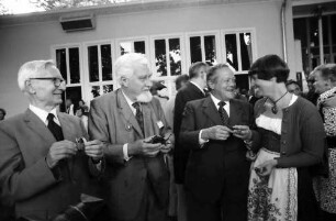 1978 Medizin 26. Juni bis 30. Juni; Maikäferrede: Nikolaas Tinbergen, Konrad Lorenz, Feodor Lynen, Gräfin Sonja Bernadotte
