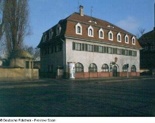 Dresden-Friedrichstadt, Schlachthofring 4. Schauamtsgebäude (1906/1910, H. J. Erlwein)
