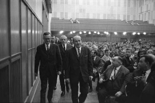 Wahlkampfveranstaltung der SPD zur baden-württembergischen Landtagswahl 1968.