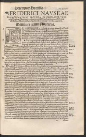 Friderici Nauseae Blancicampiani Secunda Evangelicae Veritatis Homiliarum Centuria ...