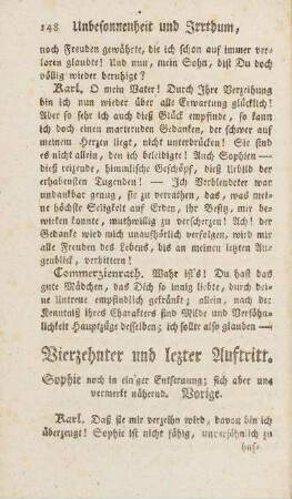 Vierzehnter und lezter Auftritt