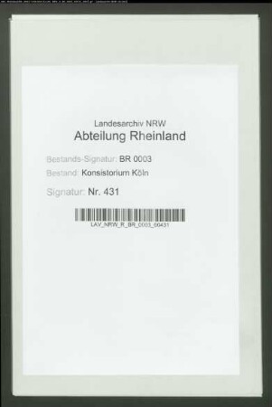 Zeitungsberichte, Generalia