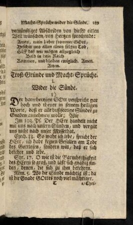 289-304, Trost-Gruende und Macht-Sprueche