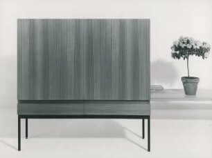 Behr Waeckerlin-Massmöbel "Modell 1301" Gläserschrank "S 21" von Dieter Waeckerlin