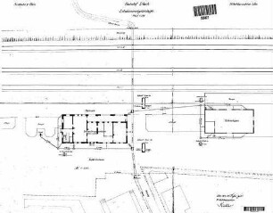 Erbach (Württ): Empfangsgebäude Entwässerungsanlage