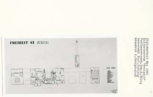 Kulturzentrum [Freizeit], Berlin-Wedding (Diplomarbeit bei Peter Poelzig): Grundriss 2. Obergeschoss 1:200