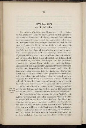 1873 bis 1877