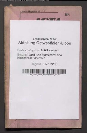 Erblasser: Merla, Antonette: