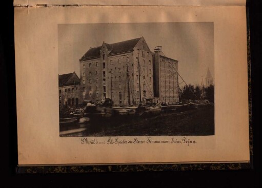 Mühle und Silo Speicher