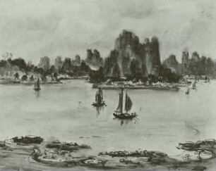 In der Bucht von Hong-Gaiy, Vietnam