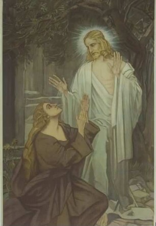 Jesus erscheint Maria Magdalena