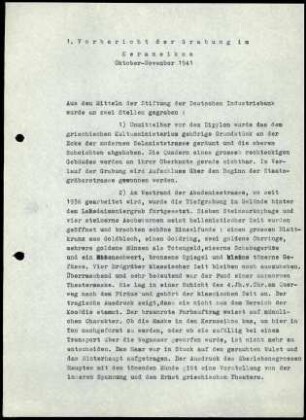 Vorbericht Kerameikos 1