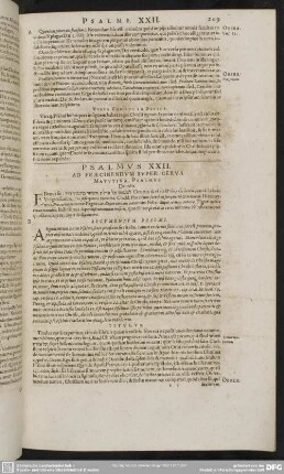 Psalmus XXII
