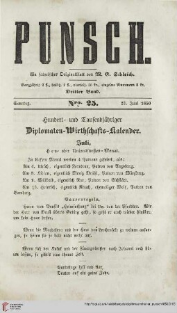 Nro. 25 (23. Juni 1850)