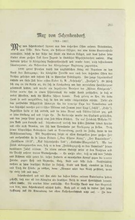 Max von Schenkendorf. 1783 - 1817