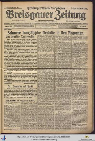 31.01.1915 (Sonderausgabe)