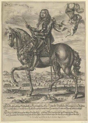Bildnis des Leopold Wilhelm zu Baden und Hochberg