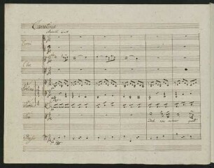 Cavatina: Deh non varcar quell'onda