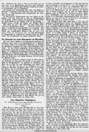 Die Übergabe des neuen Pfarrhauses am Ehrensteig