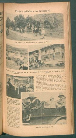 Viaje a Abisinia en automóvil
