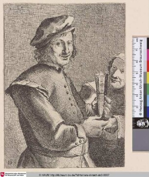 [Bauer mit Glas; Peasant with a Glas]