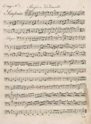Basso e Violoncello