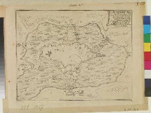 Karte von Ratzeburg im 17. Jahrhundert