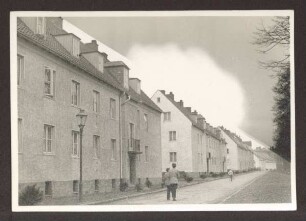 Hornsche Straße 1956. Detmold. Hornsche Straße