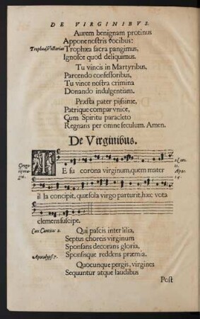 De Virginibus.