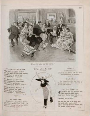 "Auf dem Hausball" "Lösung des Rätsels"