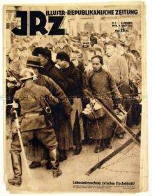 Republikanische Wochenzeitung "IRZ" u.a. zum Krieg im Fernen Osten
