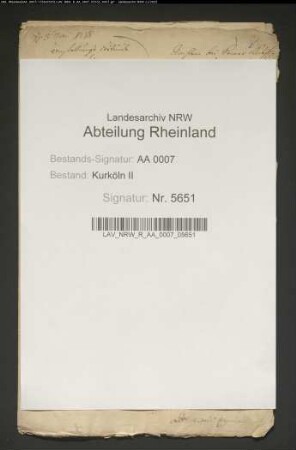 Anstellungsurkunden für die Ehefrau Schönewald für das Amt Altenahr, für die Witwe Anna Maria Ports für Königswinter, für Anna Katharina Faßbender für das Amt Liedberg, für die Ehefrau Dollhausen für das Amt Hülchrath, für Gertrud Ott für das Amt Nürburg und für Gudula Wolff für die Erbvogtei Köln als Hebammen
