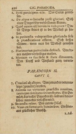 Paradoxon II.