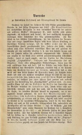 Lateinisches Uebungsbuch mit Formenlehre und Satzlehre für Quinta von J. Lattmann