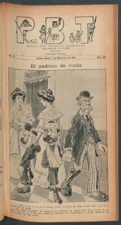 El padrino de moda - [Caricatura]