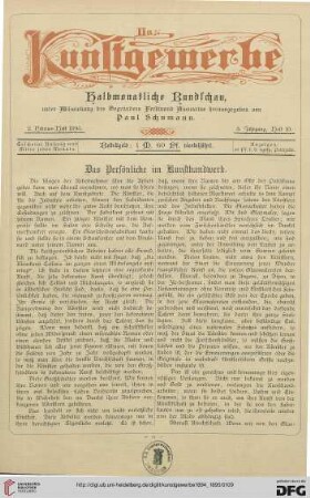 2. Februar-Heft 1895