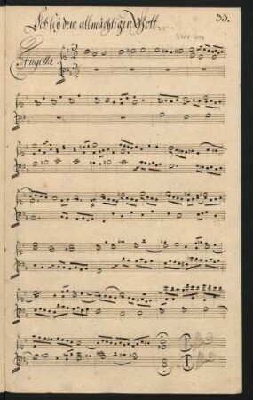 Lob sei dem allmächtigen Gott; org; F-Dur; BWV 704