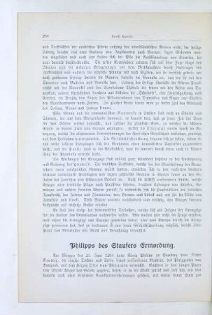 Philipps des Staufers Ermordung