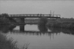 Fährhaus Rothenhusen: abgebrochene Brücke, von unten